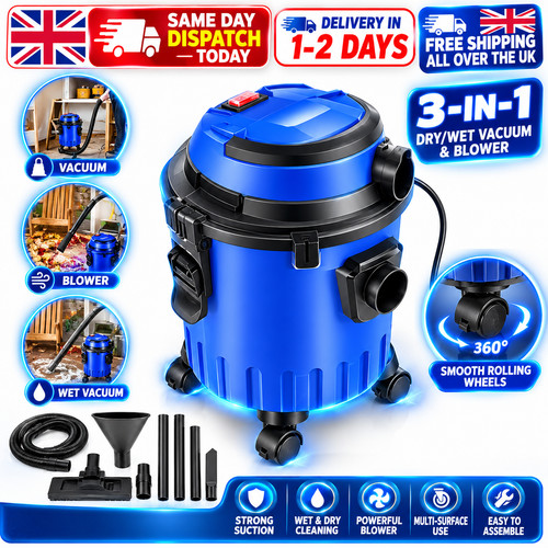 Wet and dry vacuum - vacuum, 4000w