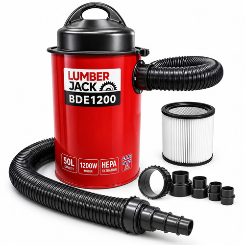 Dust extractor 50l - 1200w, 0.5