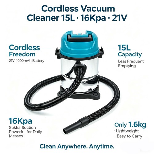 15l vacuum cleaner wet dry - vacuum,